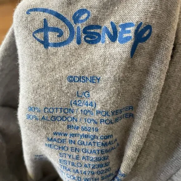 DISNEY FAMILY VACATION GRAY SHORT SLEEVE T-SHIRT SIZE LARGE - Picture 7 of 7